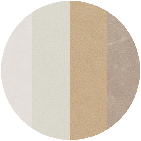 Cream & Taupe