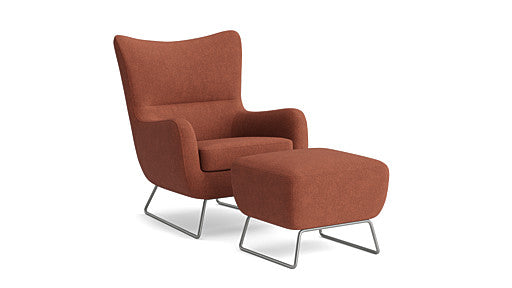 Ellis Chair + Ottoman
