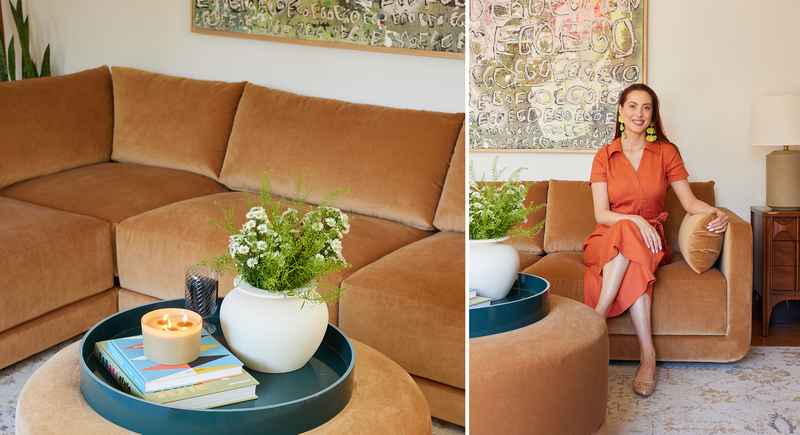 Caption: Model is 5'10" • Shown in Eileen Nutmeg • Photo by Julia Dags | Lifestyle
