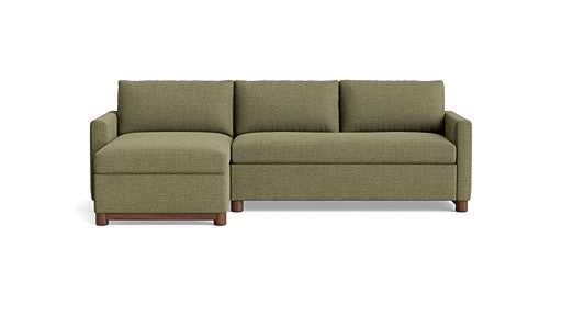 Reve Sleeper Sofa With Chaise (Bench Cushion)