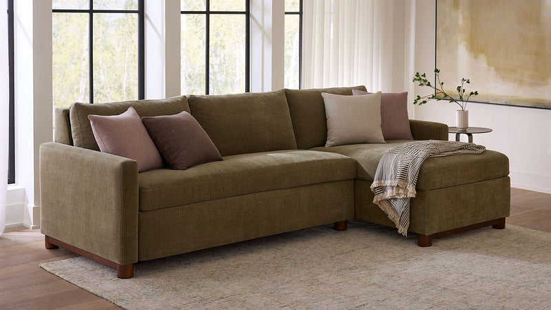 Caption: Shown in Arden Olive | Lifestyle