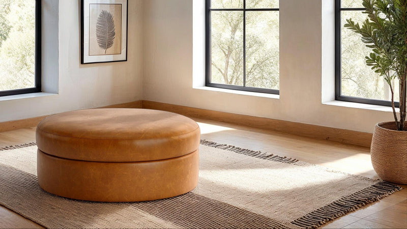 Caption: Shown in Moore & Giles Caramel | Lifestyle