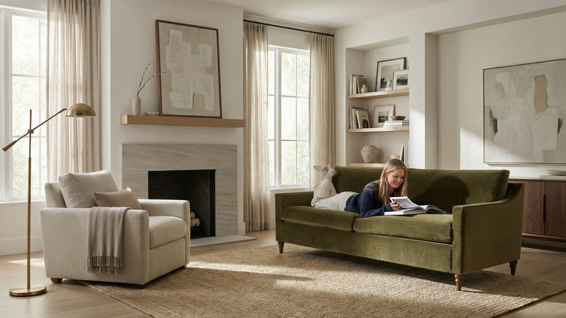 Caption: Shown in Wren Cream | Lifestyle