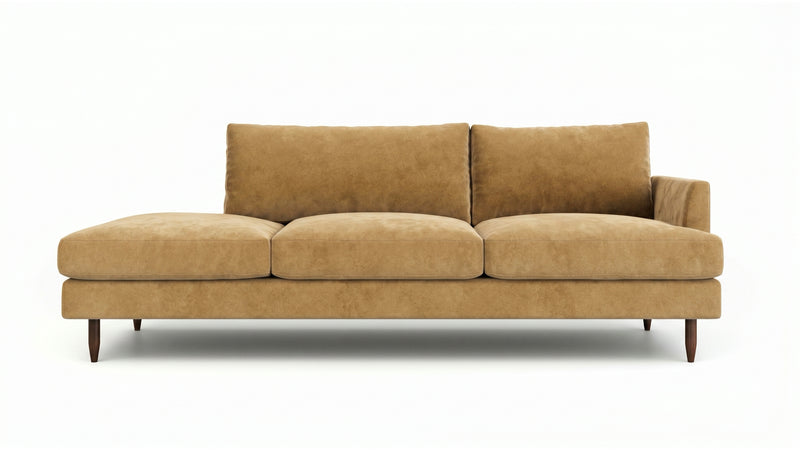 Crowd Pleaser Sofa With Bumper