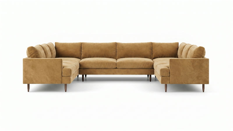 Crowd Pleaser U-Shaped Sectional