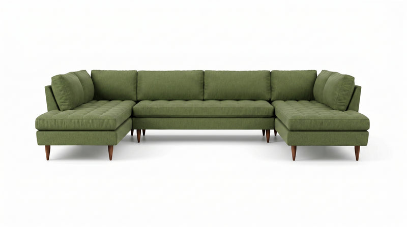 The MCM U-Shaped Bumper Sectional