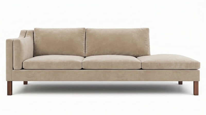 Up-Town Sofa With Bumper
